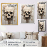 Skeletal Elegance - Animals Canvas Wall Art