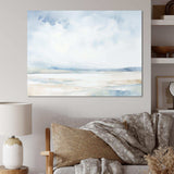 Minimalism Cloudy Sky Scenery II - Landscapes Canvas Wall Art