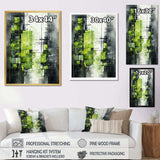 Lime Lofts Skyscraper City Horizon II - Architecture Canvas Wall Art