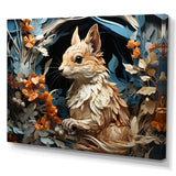 Minimalism Squirrel - Squirrel Home Decor Art
