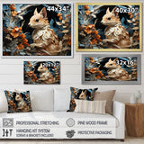Minimalism Squirrel - Squirrel Home Decor Art
