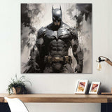 Minimalism Darkness Superheros I - Abstract Canvas Wall Art