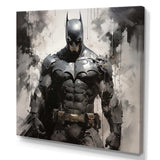 Minimalism Darkness Superheros I - Abstract Canvas Wall Art