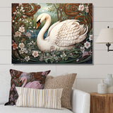 Swans Majesty Horizon - Swans Home Decor Art