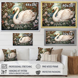 Swans Majesty Horizon - Swans Home Decor Art