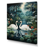 Swans Eternal Love - Swans Living Room Wall Art