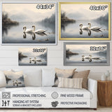 The Swans Odyssey - Swans Canvas Wall Art