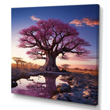 Baobab Trees Enchanted Hues I - Floral Canvas Wall Art