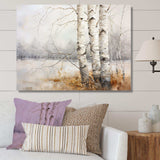 Minimalism Tree Birchs Breath I - Floral Canvas Wall Art