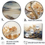 Gilded Beauty Maple Tree I - Floral Canvas Wall Art