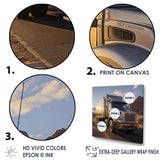 Route 66 Truck Delivery - Truck Canvas Wall Art