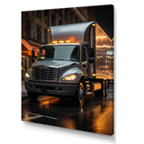 Contemporary Moving Truck - Truck Canvas Wall Art