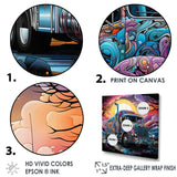 Fantasy Truck Adventure - Truck Canvas Wall Art