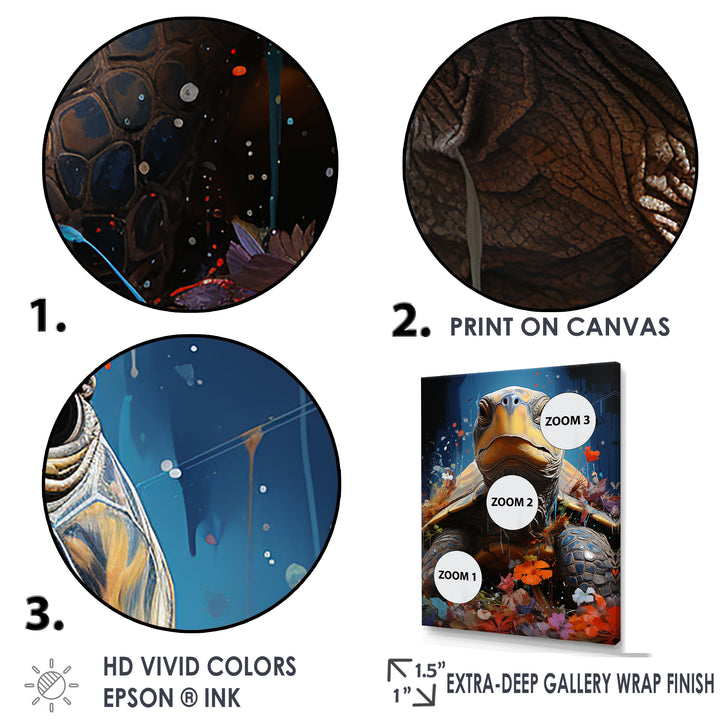 Street Art Turtle - Turtle Wall Art Prints