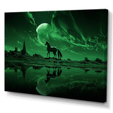 Emerald Enigma Mystical Horse - Horse Wall Art Prints