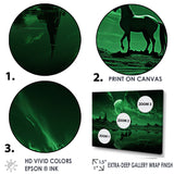 Emerald Enigma Mystical Horse - Horse Wall Art Prints