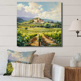 Vineyard Charm Landscape IV - Landscapes Canvas Wall Art