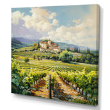 Vineyard Charm Landscape IV - Landscapes Canvas Wall Art