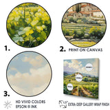 Vineyard Charm Landscape IV - Landscapes Canvas Wall Art