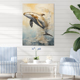 breaching Whale - Whale Wall Art Prints