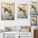 breaching Whale - Whale Wall Art Prints