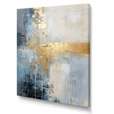 beige and gold simple winter landscape - Landscapes Canvas Wall Art