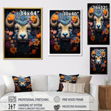 Yak Cosmic Highlanders - Yaks Wall Decor