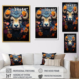 Yak Cosmic Highlanders - Yaks Wall Decor