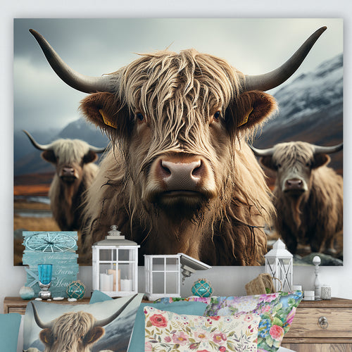 Majestic Highlands Yaks - Yaks Wall Decor