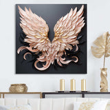 minimalism angel wings - Fashion Canvas Wall Art