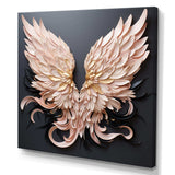 minimalism angel wings - Fashion Canvas Wall Art