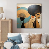 Portait Harlem Renaissance I - People Canvas Wall Art