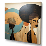 Portait Harlem Renaissance I - People Canvas Wall Art