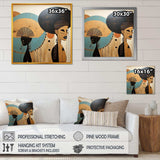 Portait Harlem Renaissance I - People Canvas Wall Art