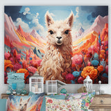 Enchanting Alpaca valley - Alpaca Home Decor Art