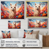 Enchanting Alpaca valley - Alpaca Home Decor Art