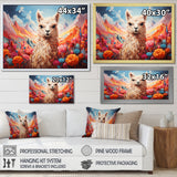 Enchanting Alpaca valley - Alpaca Home Decor Art