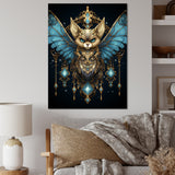 Cubist Night Sky bat - Bat Wall Art Prints