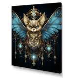 Cubist Night Sky bat - Bat Wall Art Prints