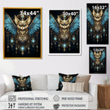 Cubist Night Sky bat - Bat Wall Art Prints
