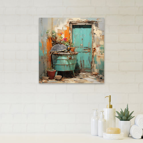 Farmhouse Turtle Tranquility Bath - Raven Wall Decor