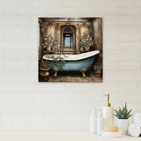 Elegant floral Bathroom harmony - Nursery Teddy Bear Wall Decor