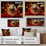 Royalty Beaver Beauty - Brown Beaver Wall Art