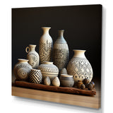 White Avant Garden boho Pottery - Animal Nursery Home Decor Art