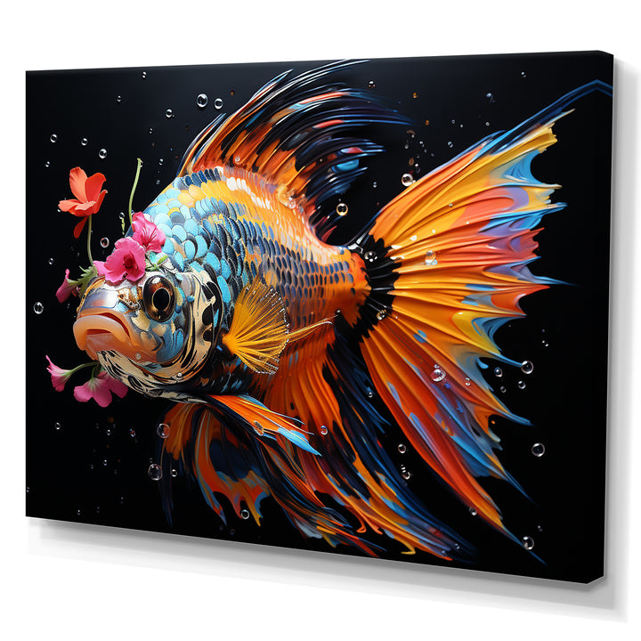 Pink butterfly fish Ocean Dance - Butterfly Fish Wall Art Prints