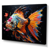 Pink butterfly fish Ocean Dance - Butterfly Fish Wall Art Prints
