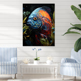 Butterfly fish in Coral elegance - Butterfly Fish Wall Art Prints