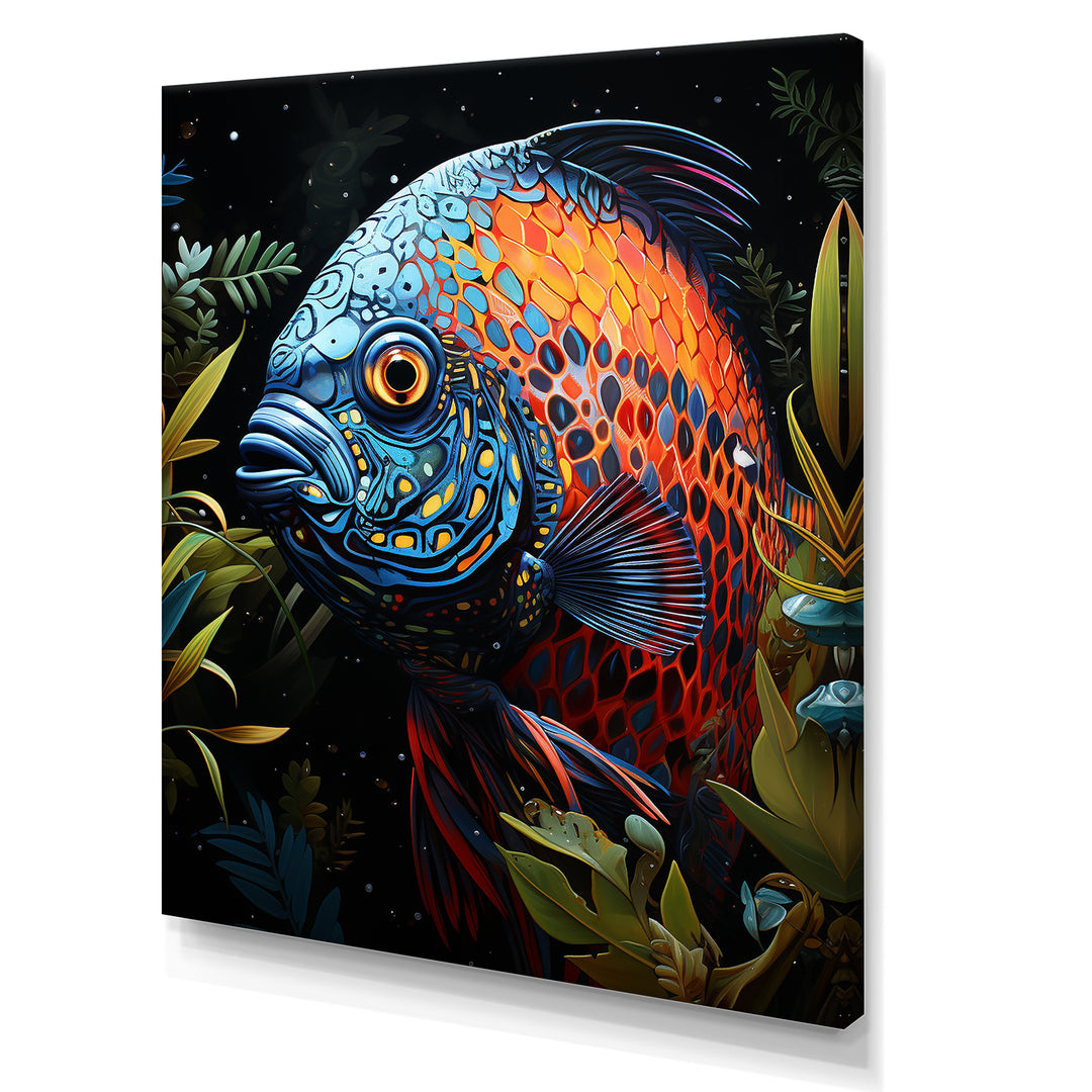 Butterfly fish in Coral elegance - Butterfly Fish Wall Art Prints