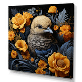 Cute chicken plumage - Chicken Living Room Wall Art