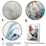 Strutting Rooster majesty - Chicken Framed Canvas Art